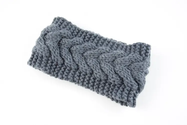 Pink Twist Knitted Wool Hair Band Ear Protector - Image 21