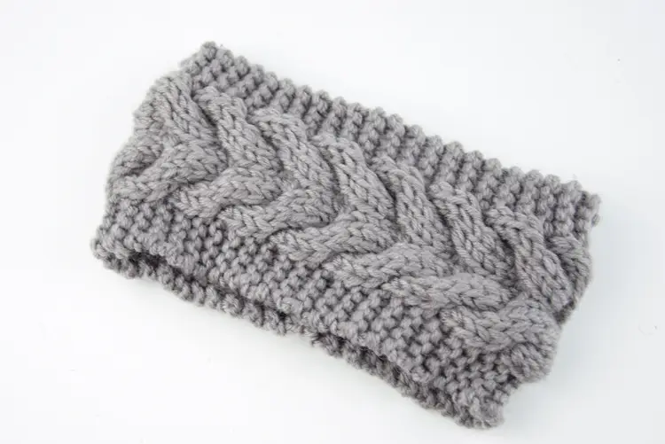 Pink Twist Knitted Wool Hair Band Ear Protector - Image 22