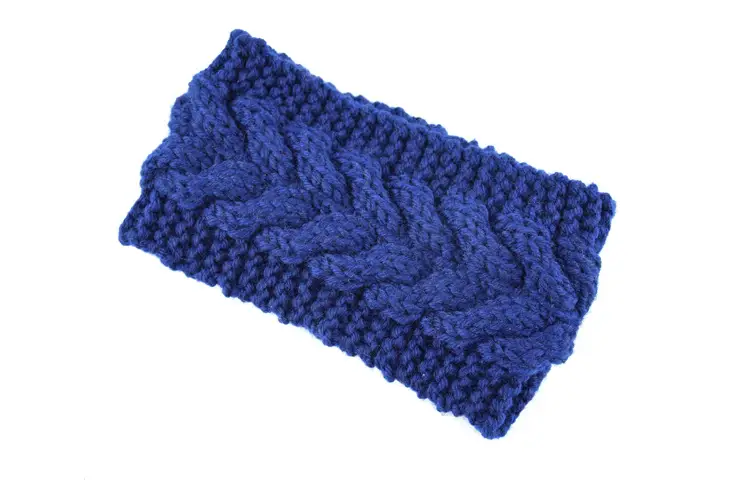 Pink Twist Knitted Wool Hair Band Ear Protector - Image 23