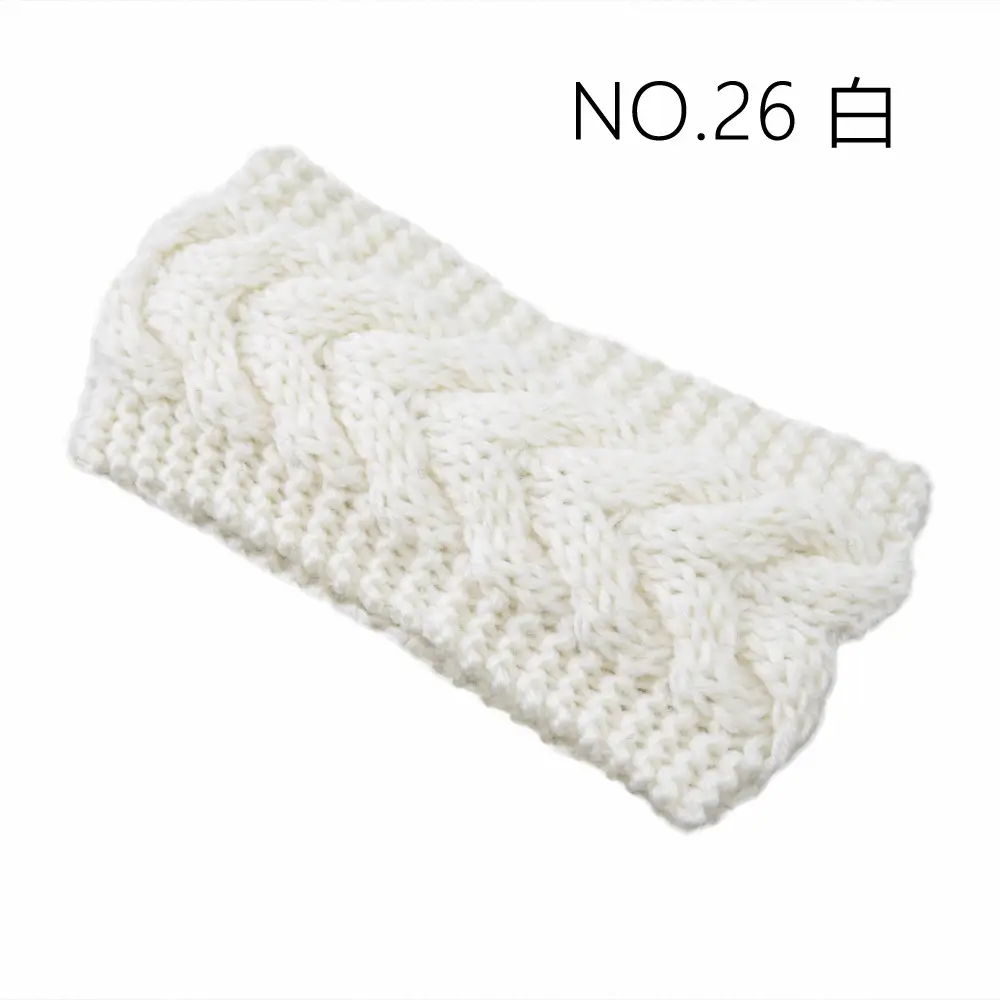Pink Twist Knitted Wool Hair Band Ear Protector - Image 27