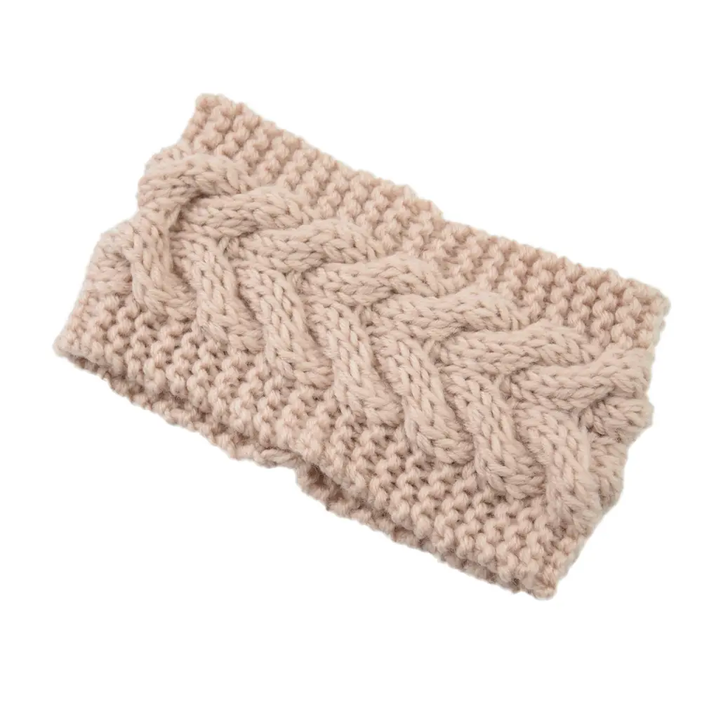 Pink Twist Knitted Wool Hair Band Ear Protector - Image 29