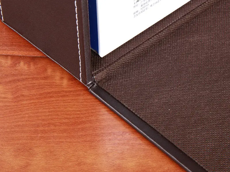 Coffee Color Leather Tissue Box 25x13cm — feature 7