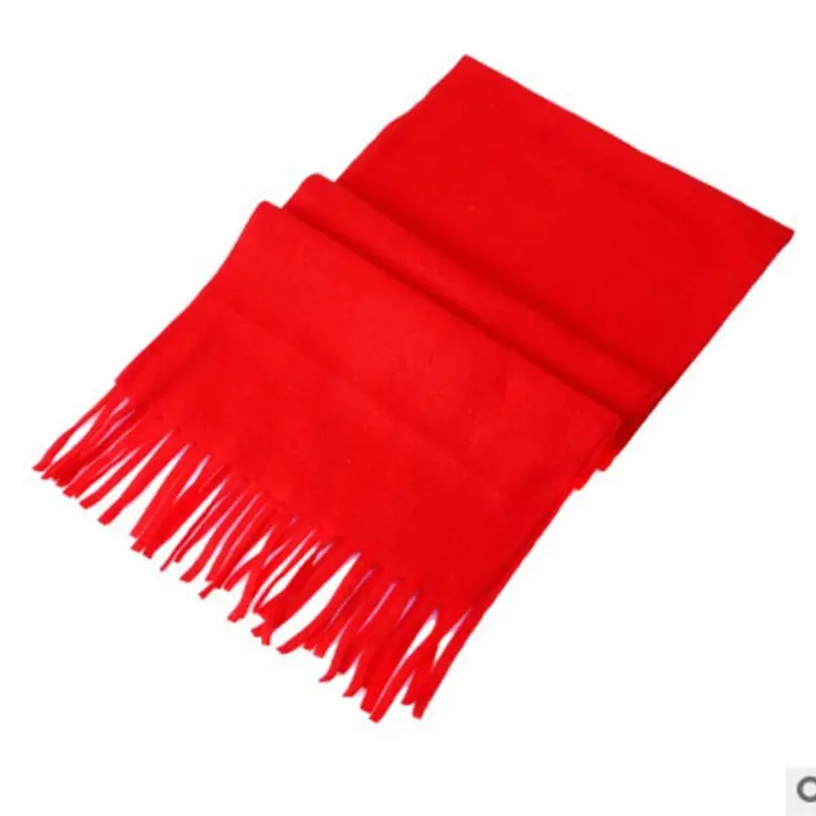 Men & Women Velvet Shawl Scarf Red Plaid Black White - Image 13
