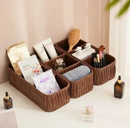 Straw Woven Storage Basket 35x25x18.5cm — feature 9