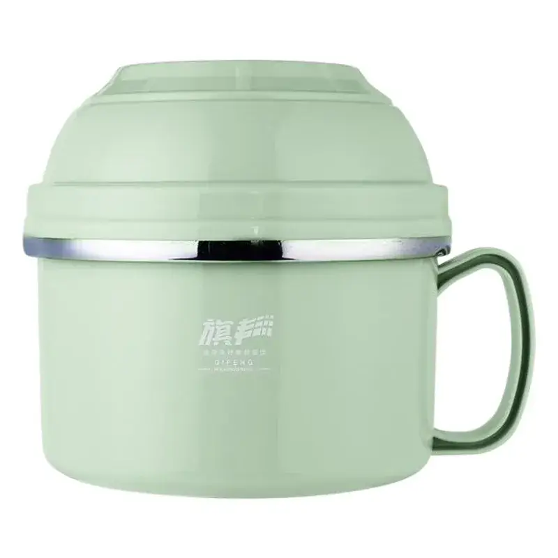 304 Stainless Steel Lunch Box Double Insulation Pink