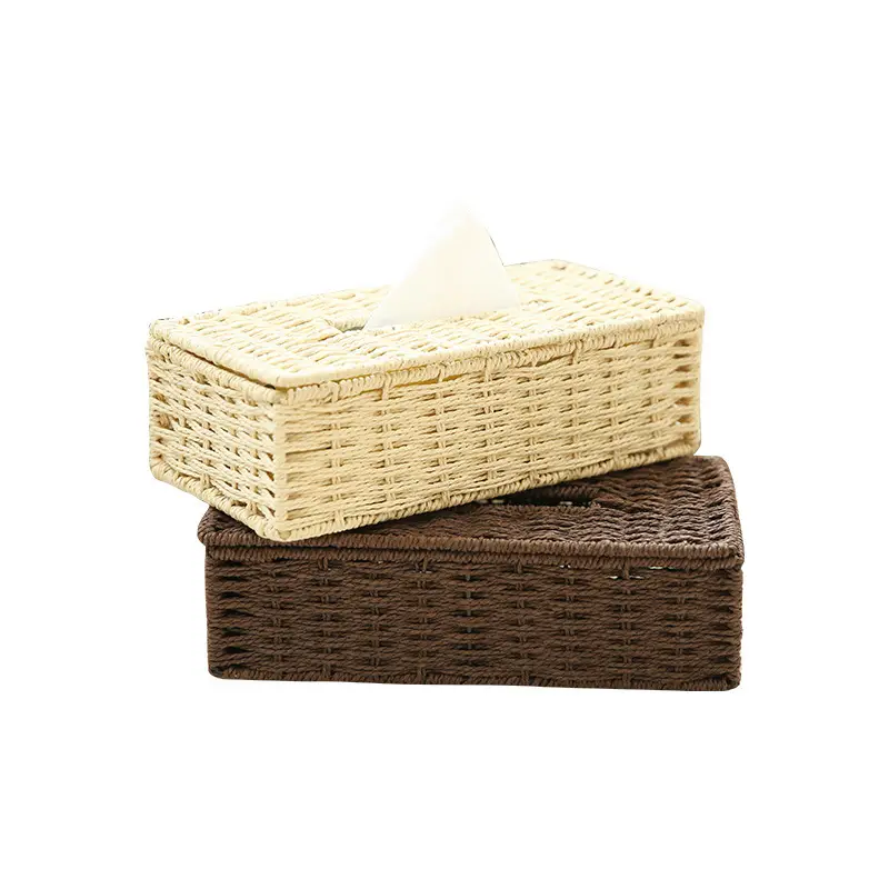 Woven Tissue Box for Living Room & Home Decor - Image 8