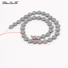 Purple Frosted Agate Bracelet with Crystal Charm — feature 7