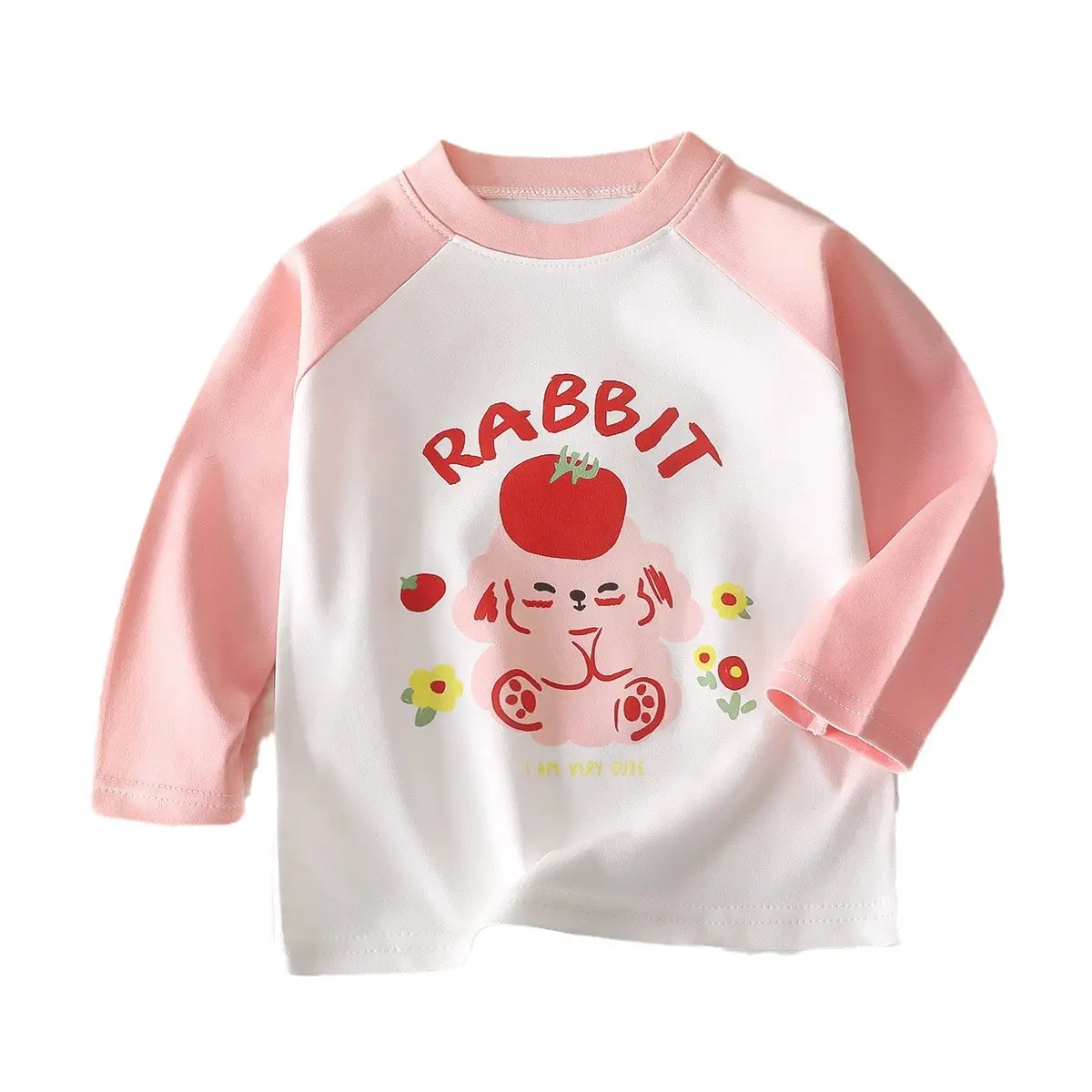 Children's Yellow Bunny Long Sleeve T-Shirt - Image 44