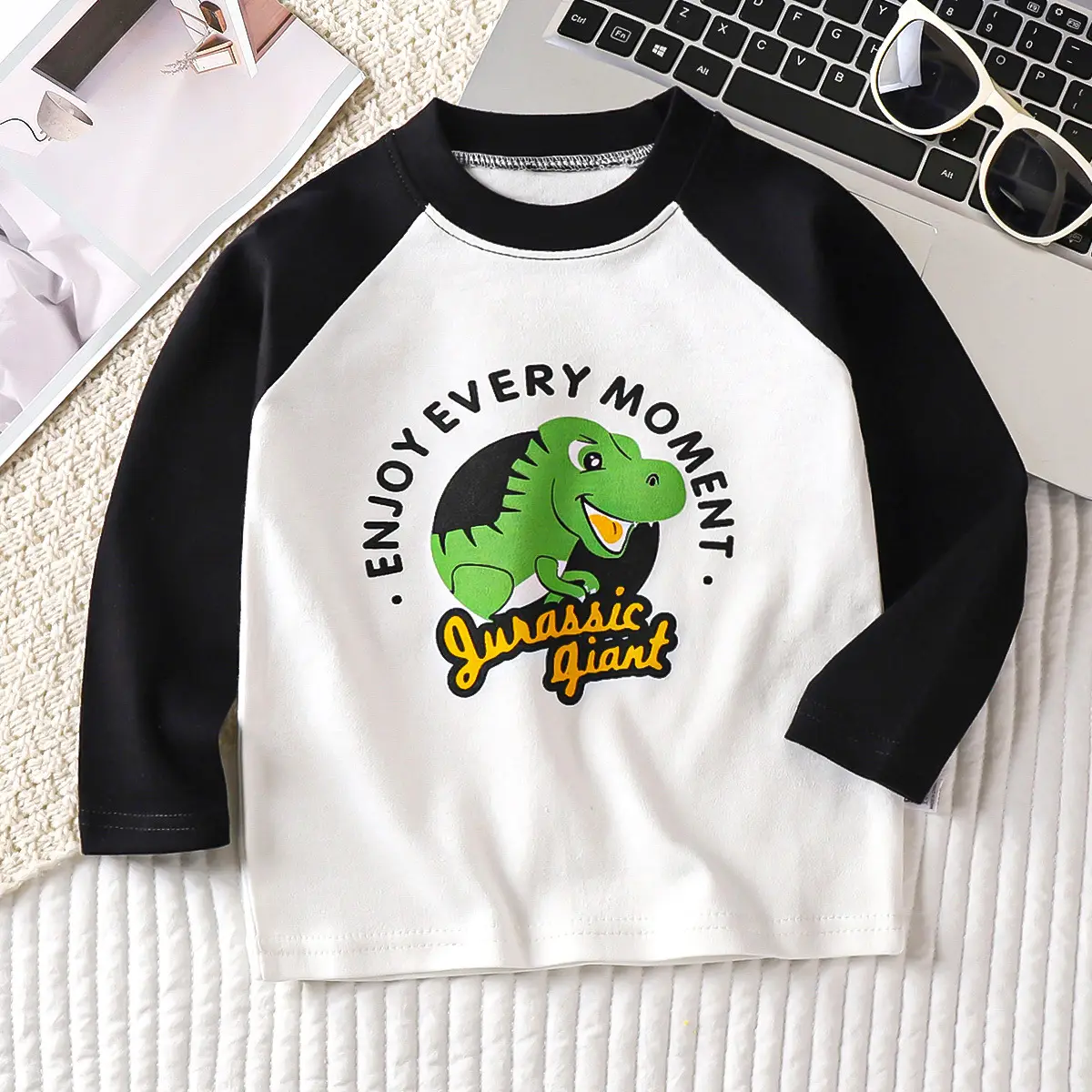 Children's Yellow Bunny Long Sleeve T-Shirt - Image 19