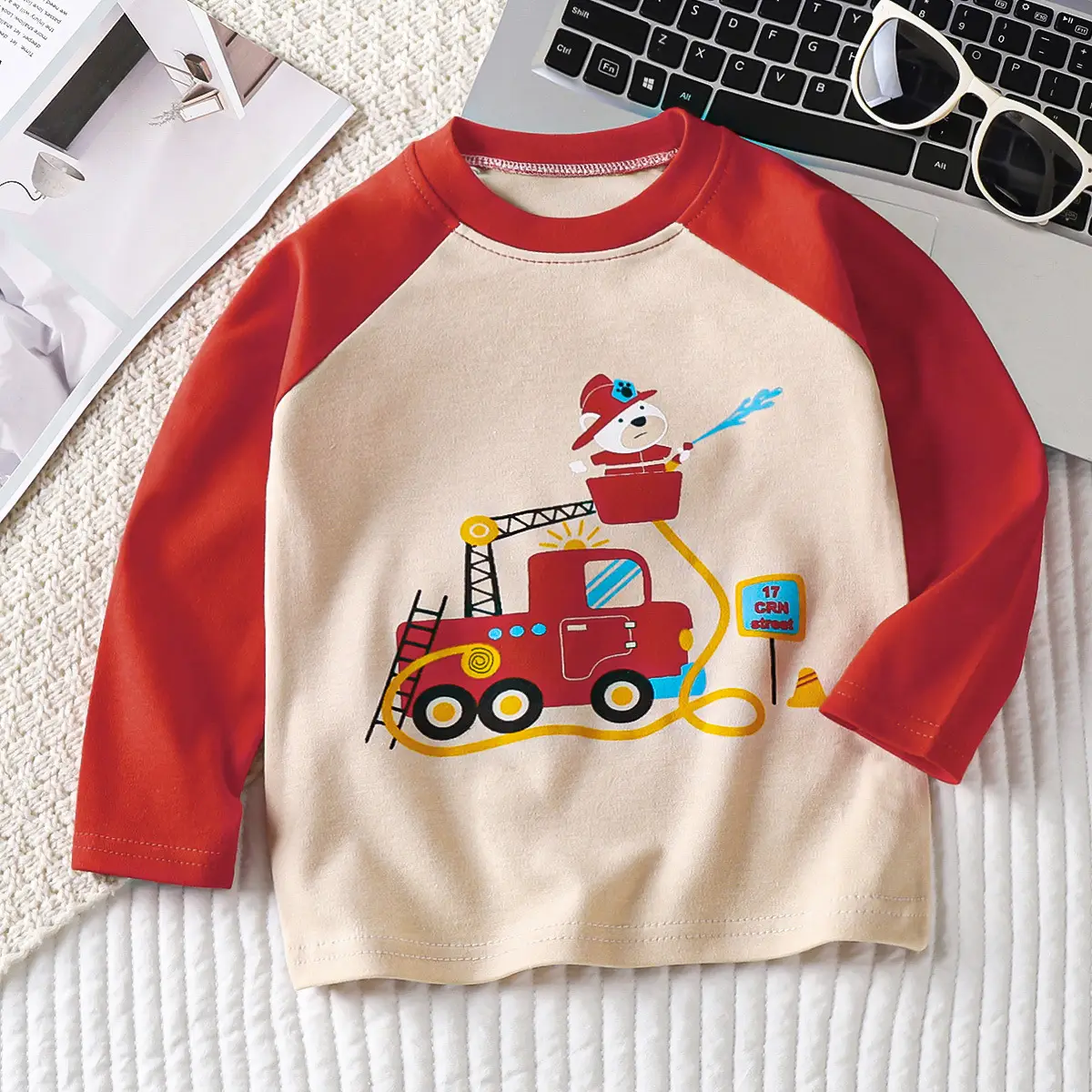 Children's Yellow Bunny Long Sleeve T-Shirt - Image 20