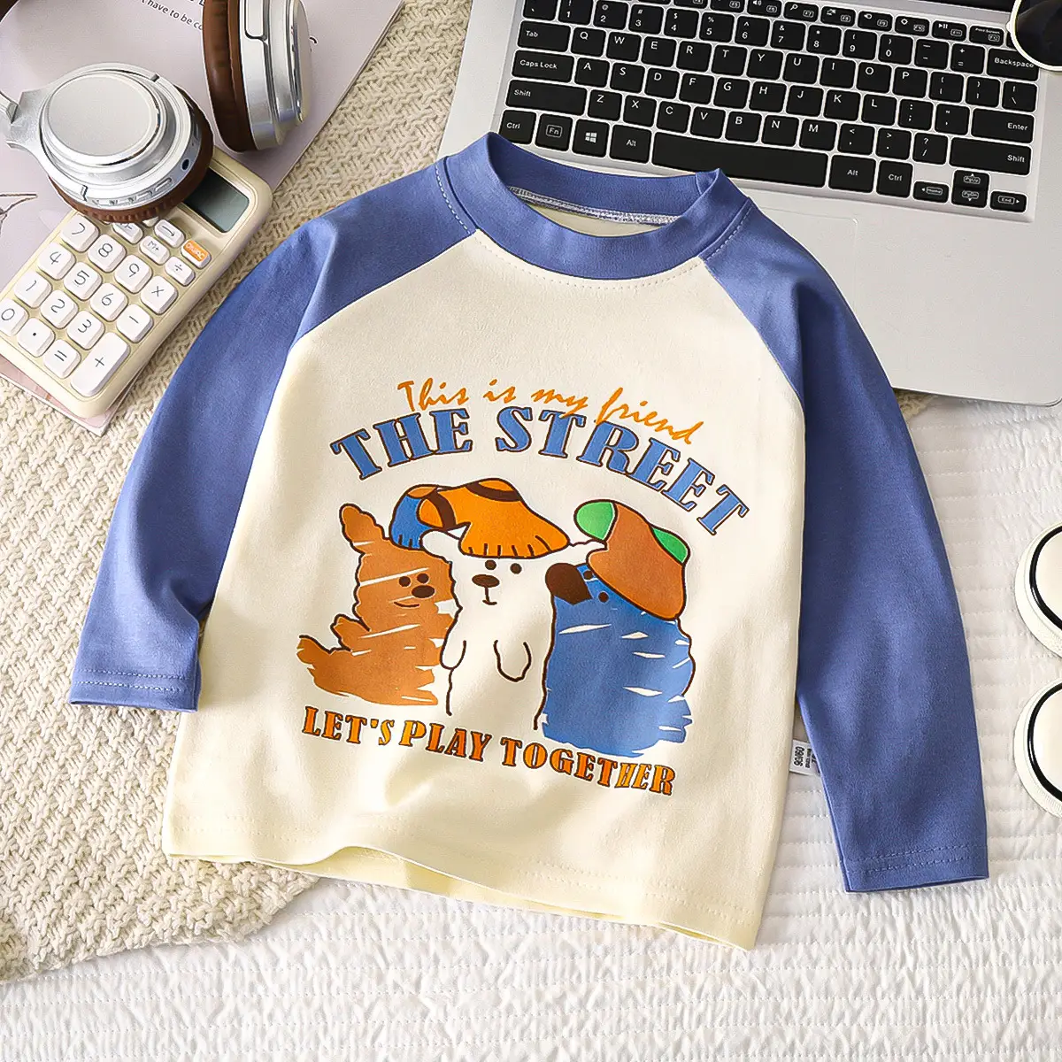 Children's Yellow Bunny Long Sleeve T-Shirt - Image 5