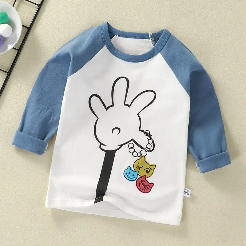 Children's Yellow Bunny Long Sleeve T-Shirt - Image 32