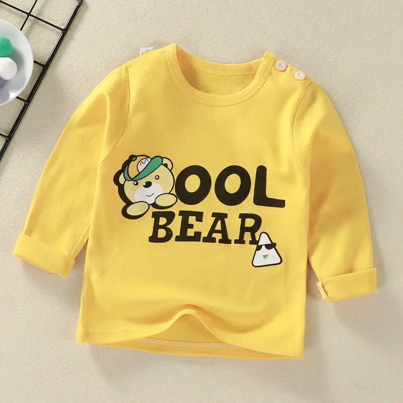 Children's Yellow Bunny Long Sleeve T-Shirt - Image 33