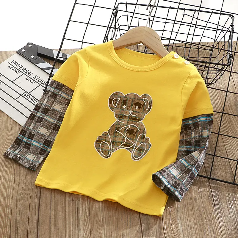 Children's Yellow Bunny Long Sleeve T-Shirt - Image 38