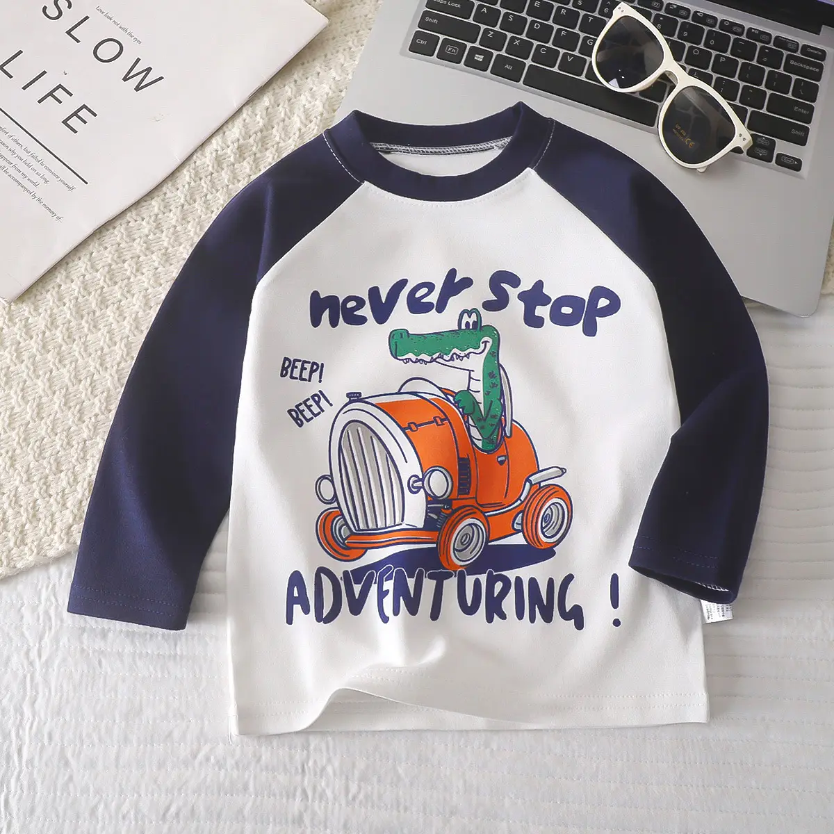 Children's Yellow Bunny Long Sleeve T-Shirt - Image 21