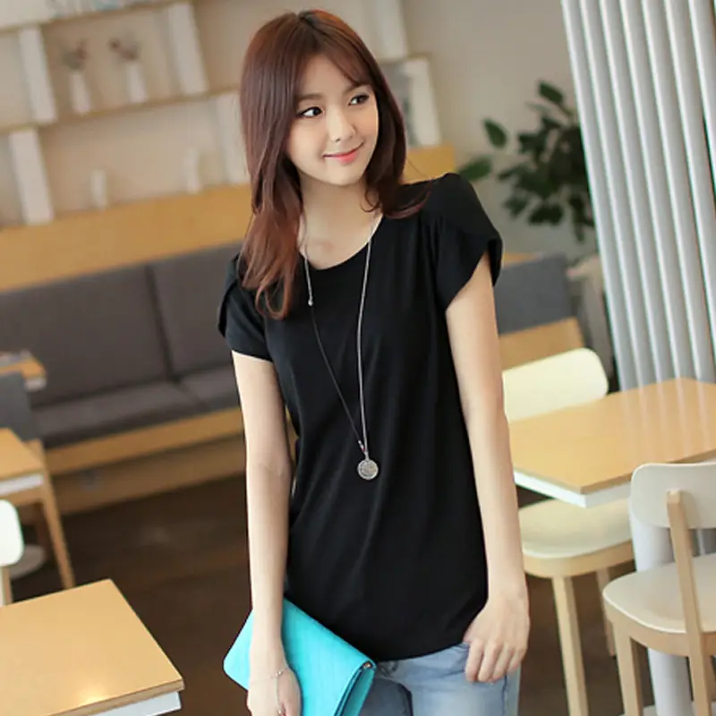 New 2025 Korean Style Plus Size Women's T-Shirt - Image 4