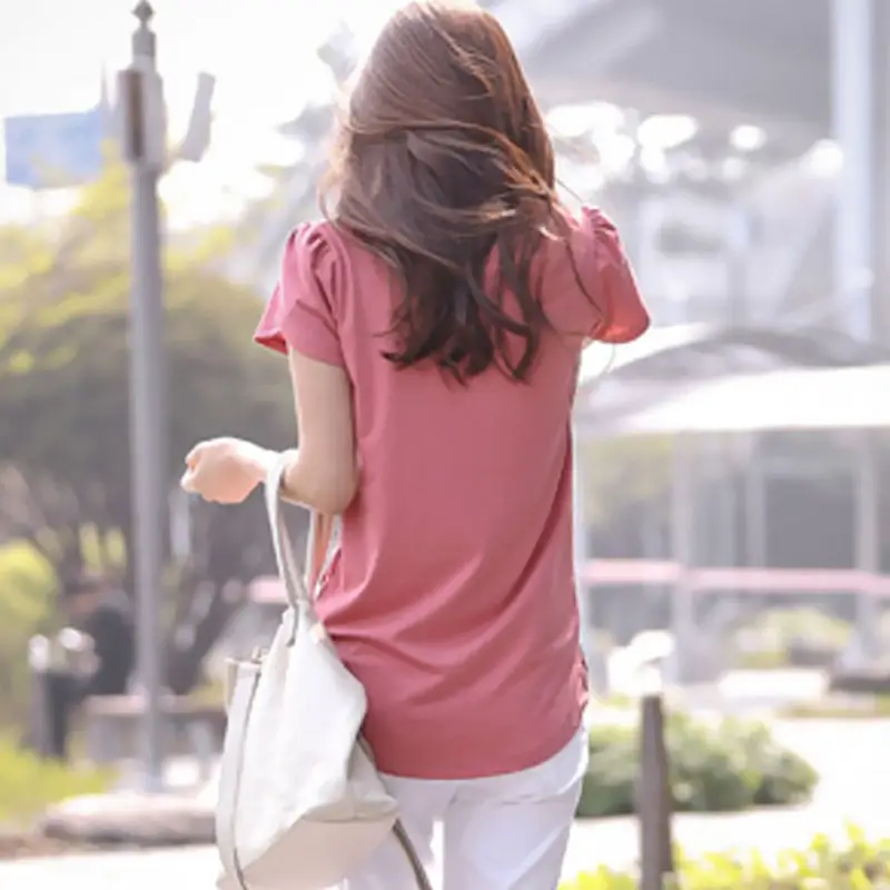 New 2025 Korean Style Plus Size Women's T-Shirt - Image 5