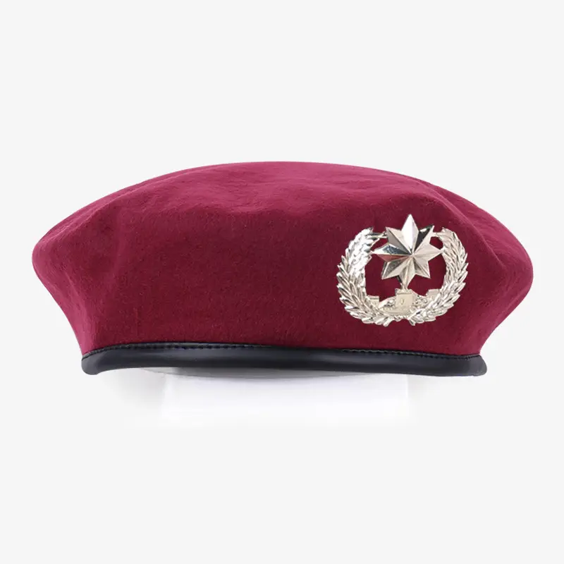 Blue Woolen Security Cap with Gold Emblem - Image 31