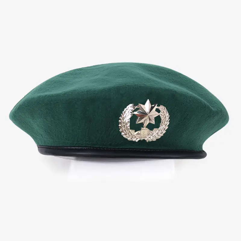 Blue Woolen Security Cap with Gold Emblem - Image 36