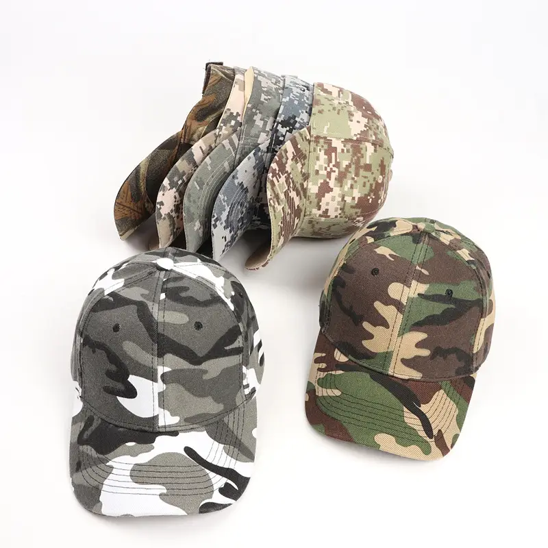 Digital Print Camo Baseball Cap for Men - Image 10