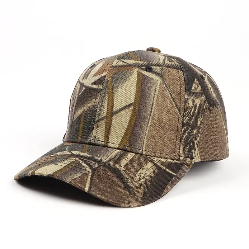 Digital Print Camo Baseball Cap for Men - Image 3
