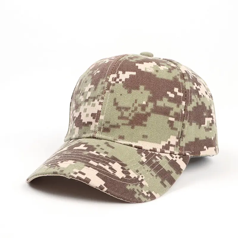 Digital Print Camo Baseball Cap for Men - Image 5
