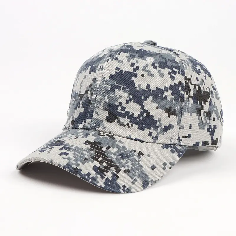 Digital Print Camo Baseball Cap for Men - Image 7