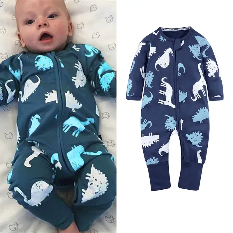 Baby Hare Cotton Long Sleeve Climbing Suit Newborn Banana Jumpsuit - Image 12