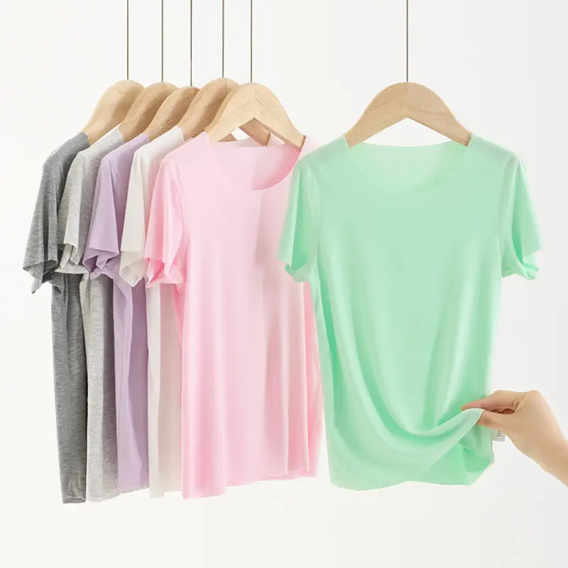 Kids Korean Style T-Shirt Purple Drop Shipping - Image 8