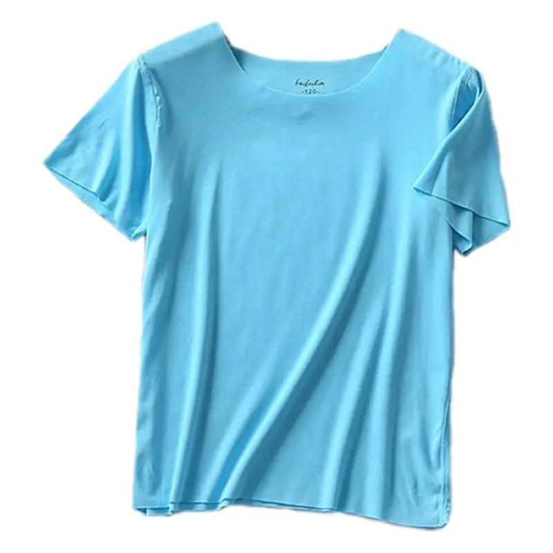 Kids Korean Style T-Shirt Purple Drop Shipping