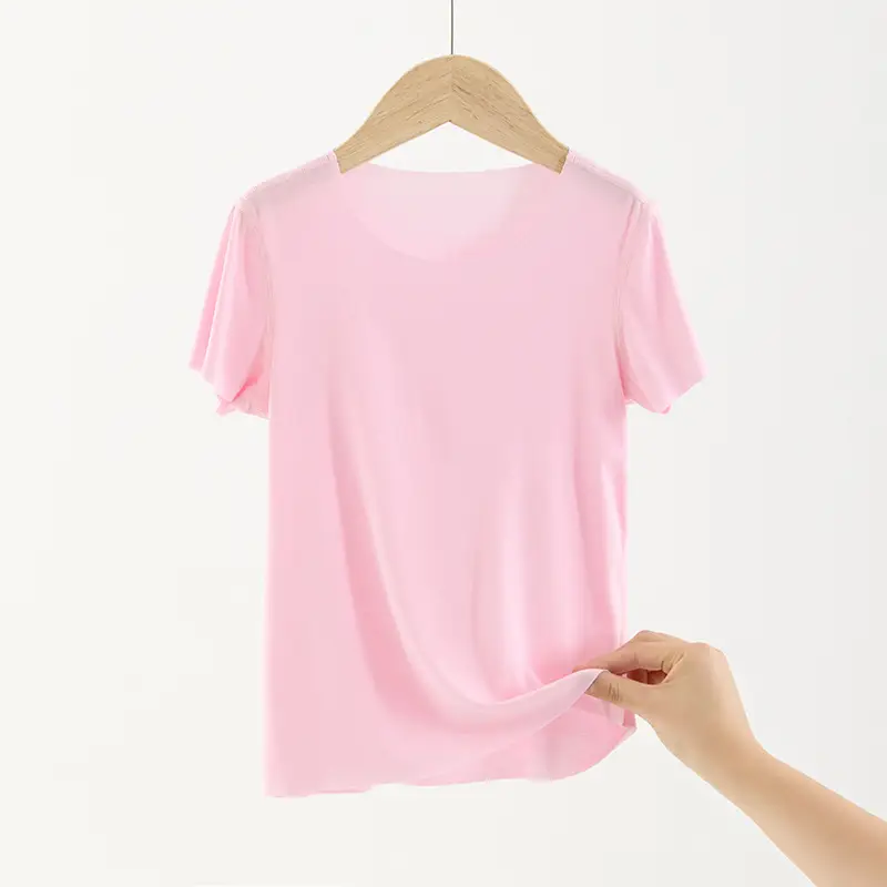 Kids Korean Style T-Shirt Purple Drop Shipping - Image 3