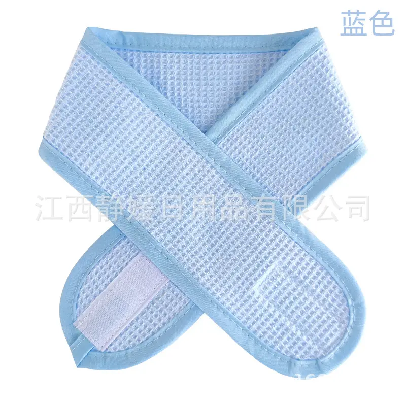 Cotton Waffle Headband for Women European American Tennis Hair Band - Image 5