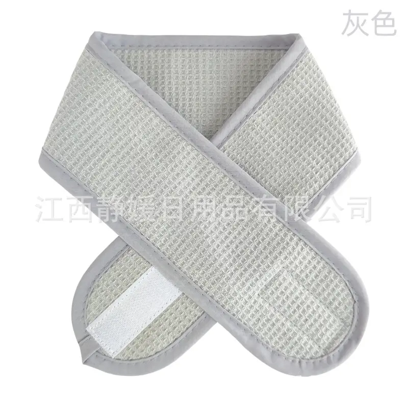 Cotton Waffle Headband for Women European American Tennis Hair Band - Image 6