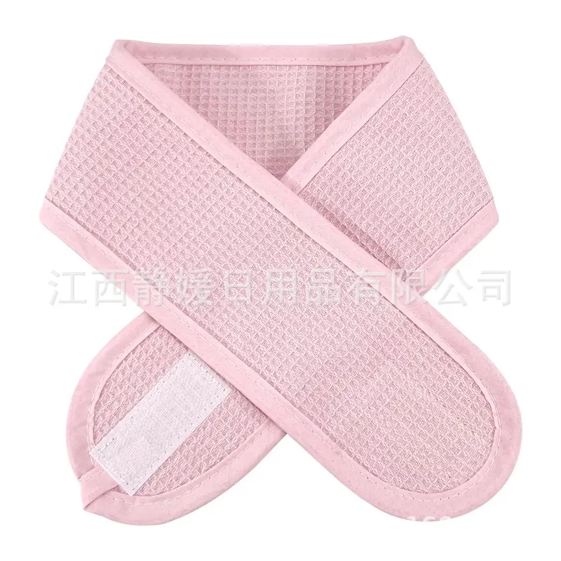 Cotton Waffle Headband for Women European American Tennis Hair Band - Image 7