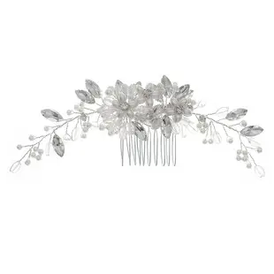 European & American Bridal Hair Combs with Pearl & Crystal Design — feature 10