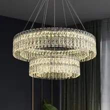 Modern Crystal Cross-Ceiling LED Light for Home Balcony Hallway — feature 1