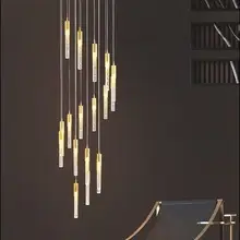 Modern Crystal Cross-Ceiling LED Light for Home Balcony Hallway — feature 10