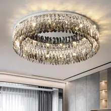 Modern Crystal Cross-Ceiling LED Light for Home Balcony Hallway — feature 8