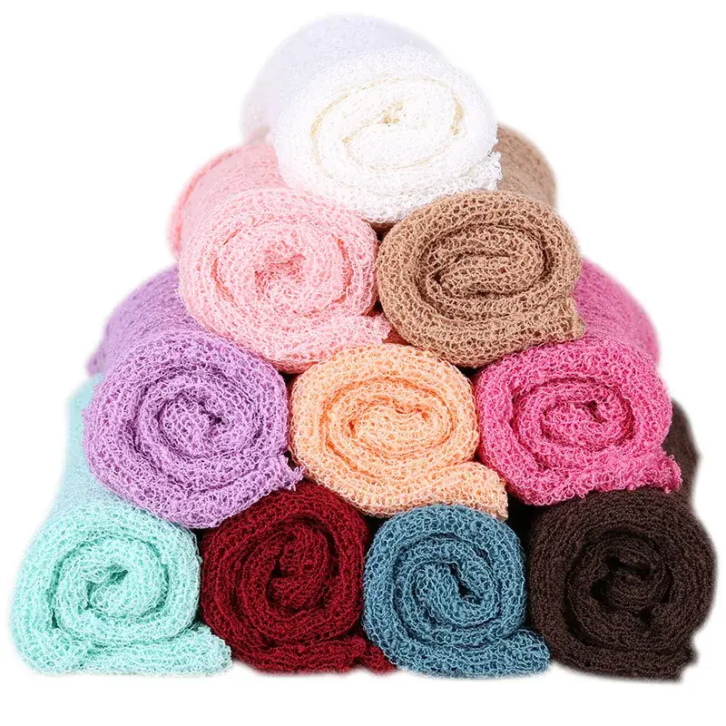 Pink Elastic Baby Photography Wrap for Baby Children - Image 29