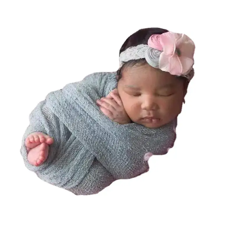 Pink Elastic Baby Photography Wrap for Baby Children - Image 30