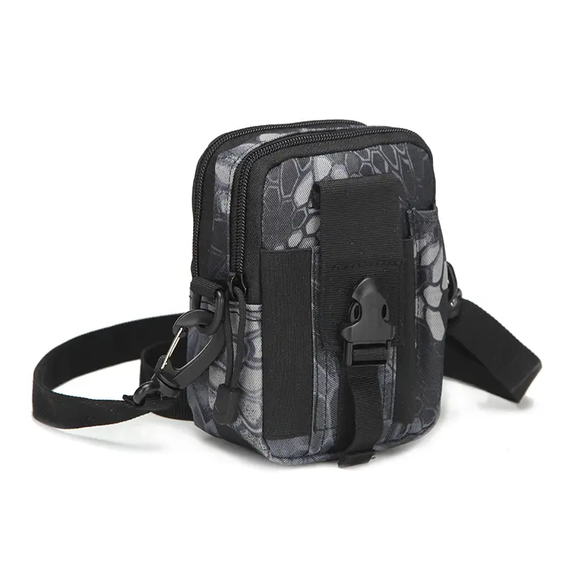 Camouflage Tactical Waist Bag with Mobile Phone & Coin Pocket
