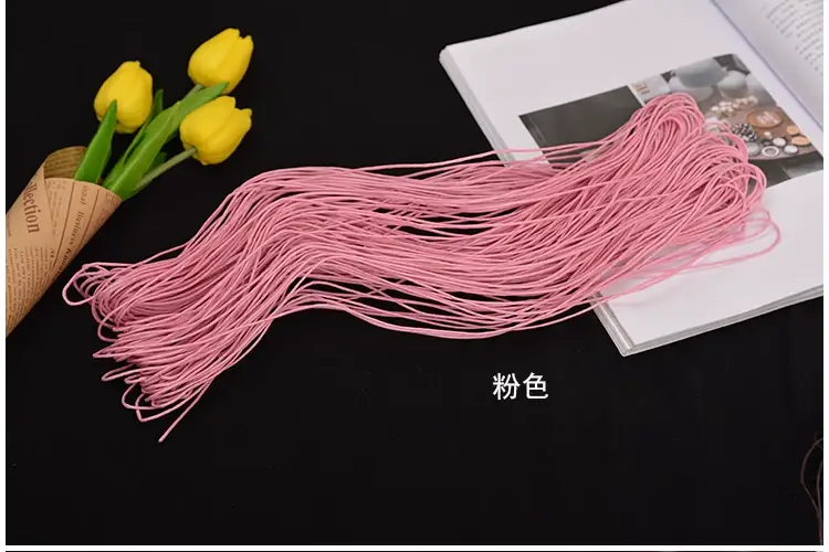 1.5mm Waxed Thread Bracelet Rope DIY Material 65.1m — feature 12