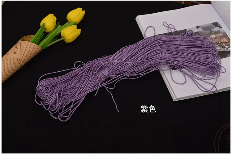 1.5mm Waxed Thread Bracelet Rope DIY Material 65.1m — feature 14
