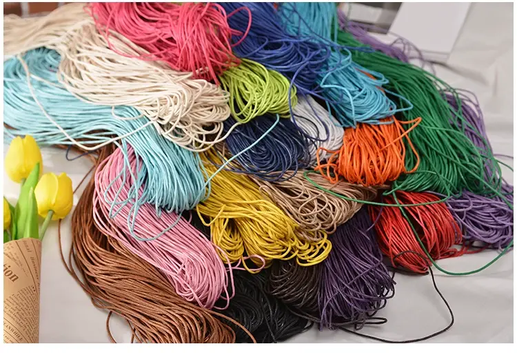 1.5mm Waxed Thread Bracelet Rope DIY Material 65.1m — feature 25