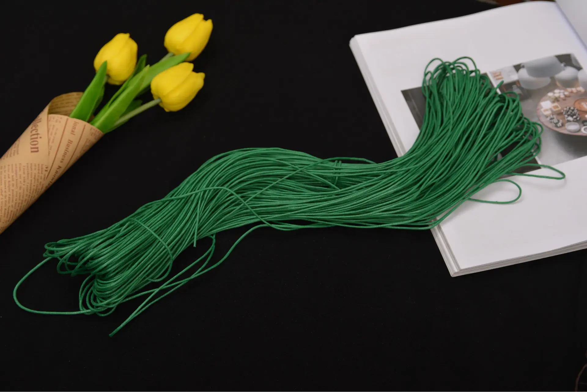 1.5mm Waxed Thread Bracelet Rope DIY Material 65.1m - Image 3