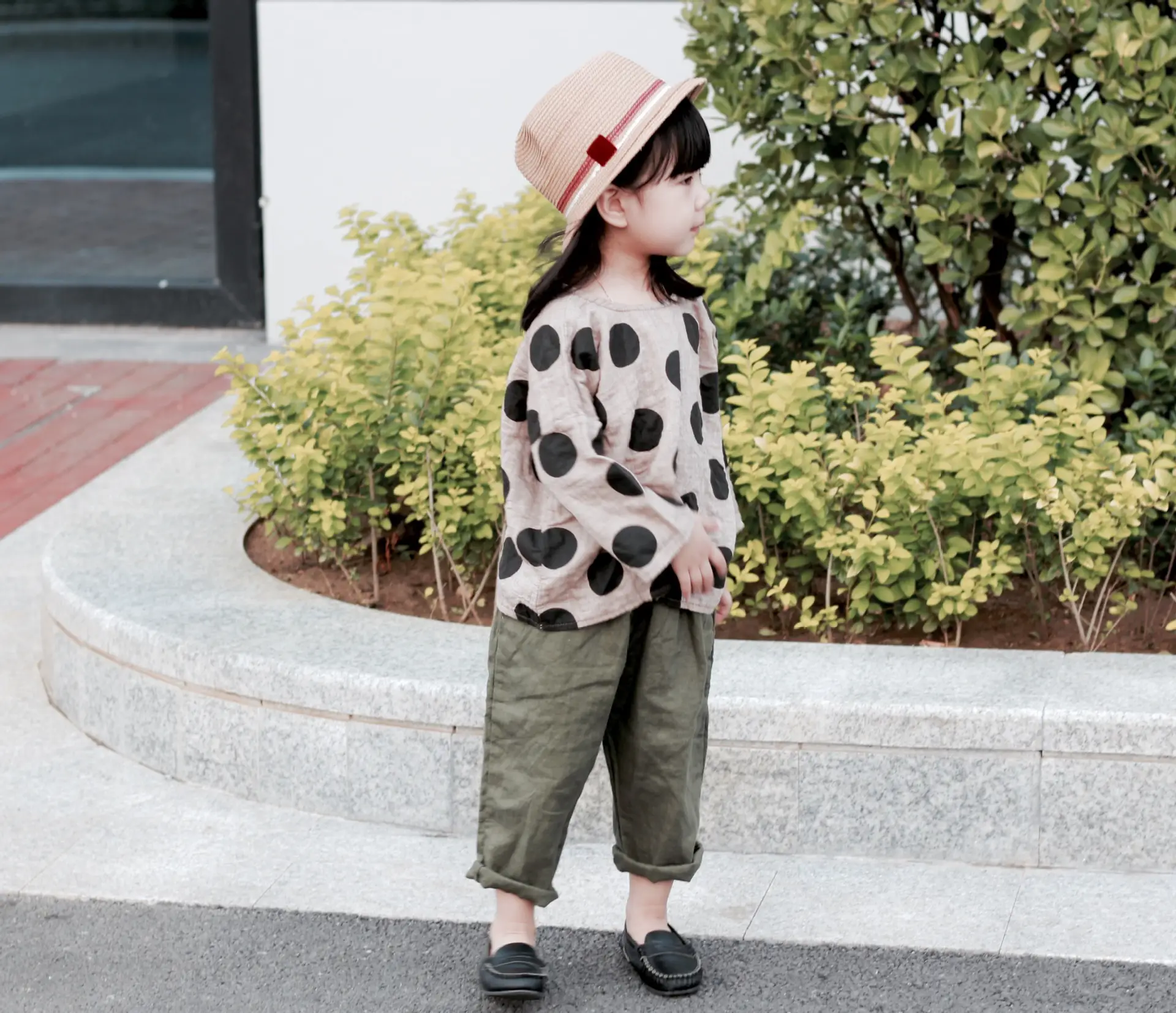 Kids Polka Dot T-Shirt Spring Short Sleeve Korean Style — feature 11