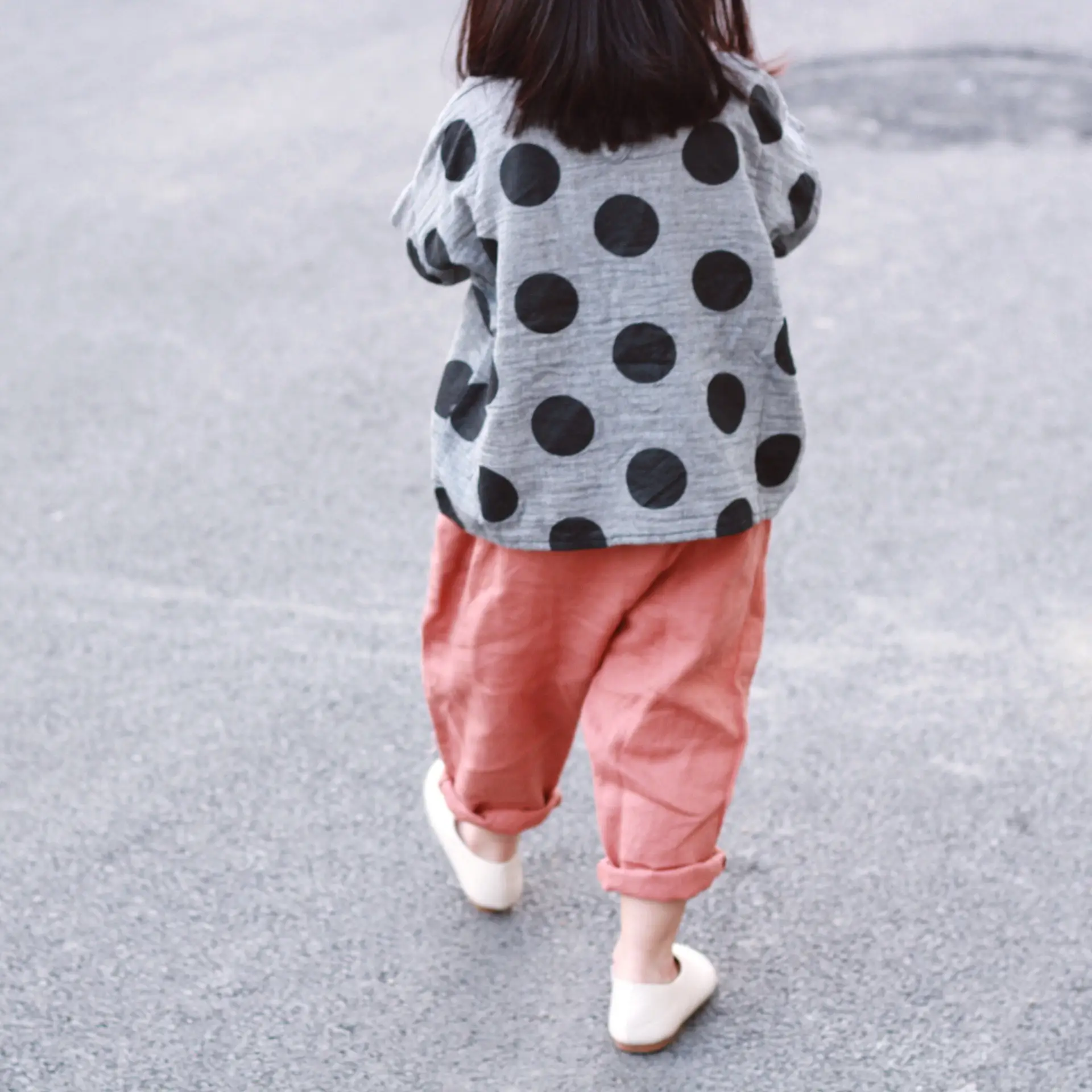 Kids Polka Dot T-Shirt Spring Short Sleeve Korean Style — feature 6