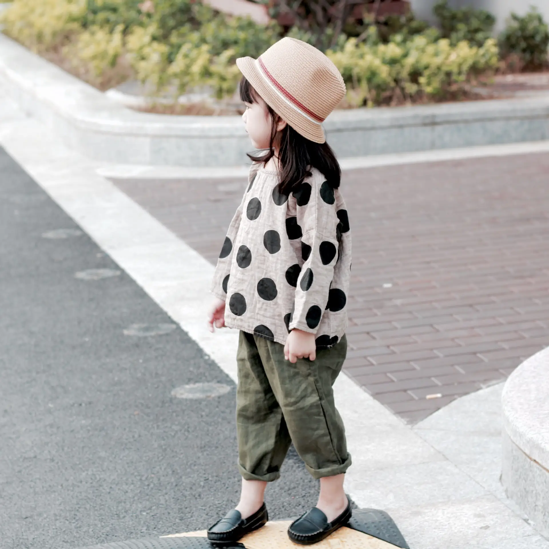 Kids Polka Dot T-Shirt Spring Short Sleeve Korean Style — feature 8