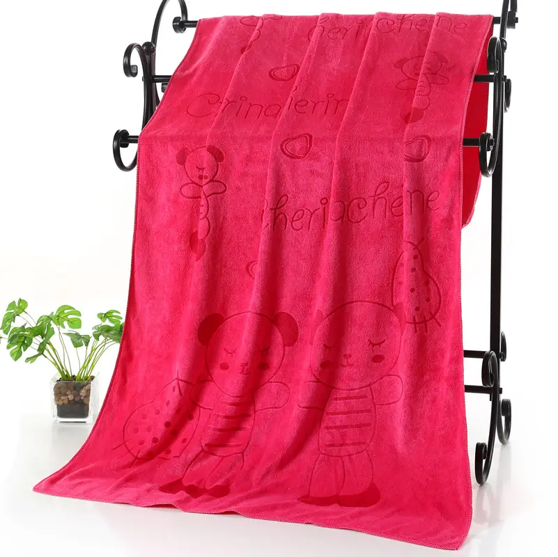 Microfiber Printed Bath Towel Wrap One-Piece Drop Shipping Large - Image 7