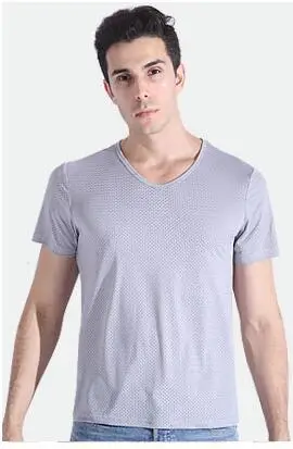 Men's Mesh T-Shirt White Navy Black Factory Breathable